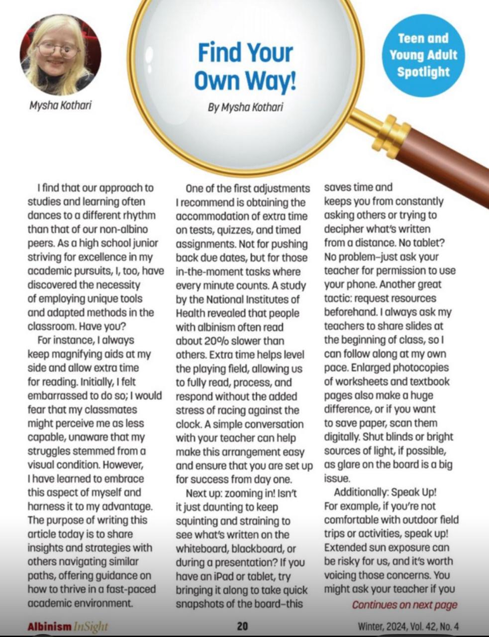 An article I wrote for NOAH Magazine